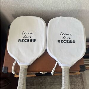 Recess White Pickleball Paddles